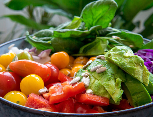 Vegan Rainbow Salad